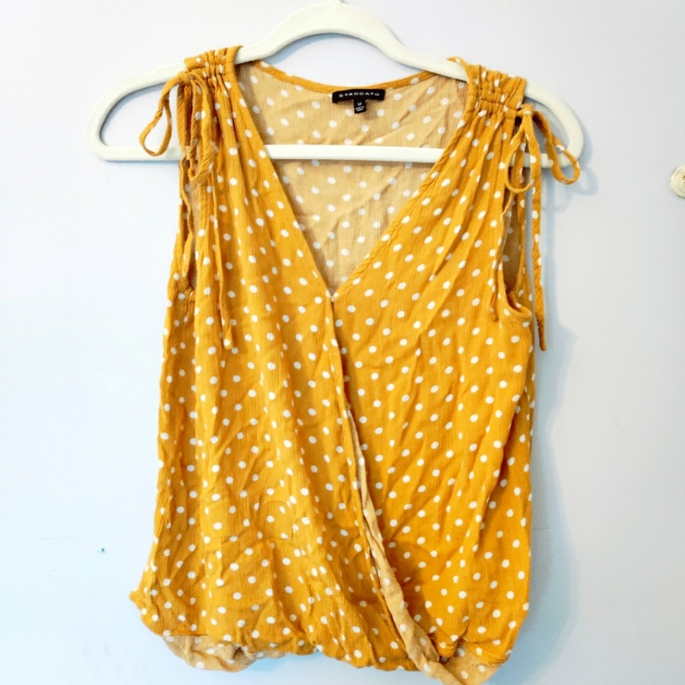 Staccato Yellow Blouse